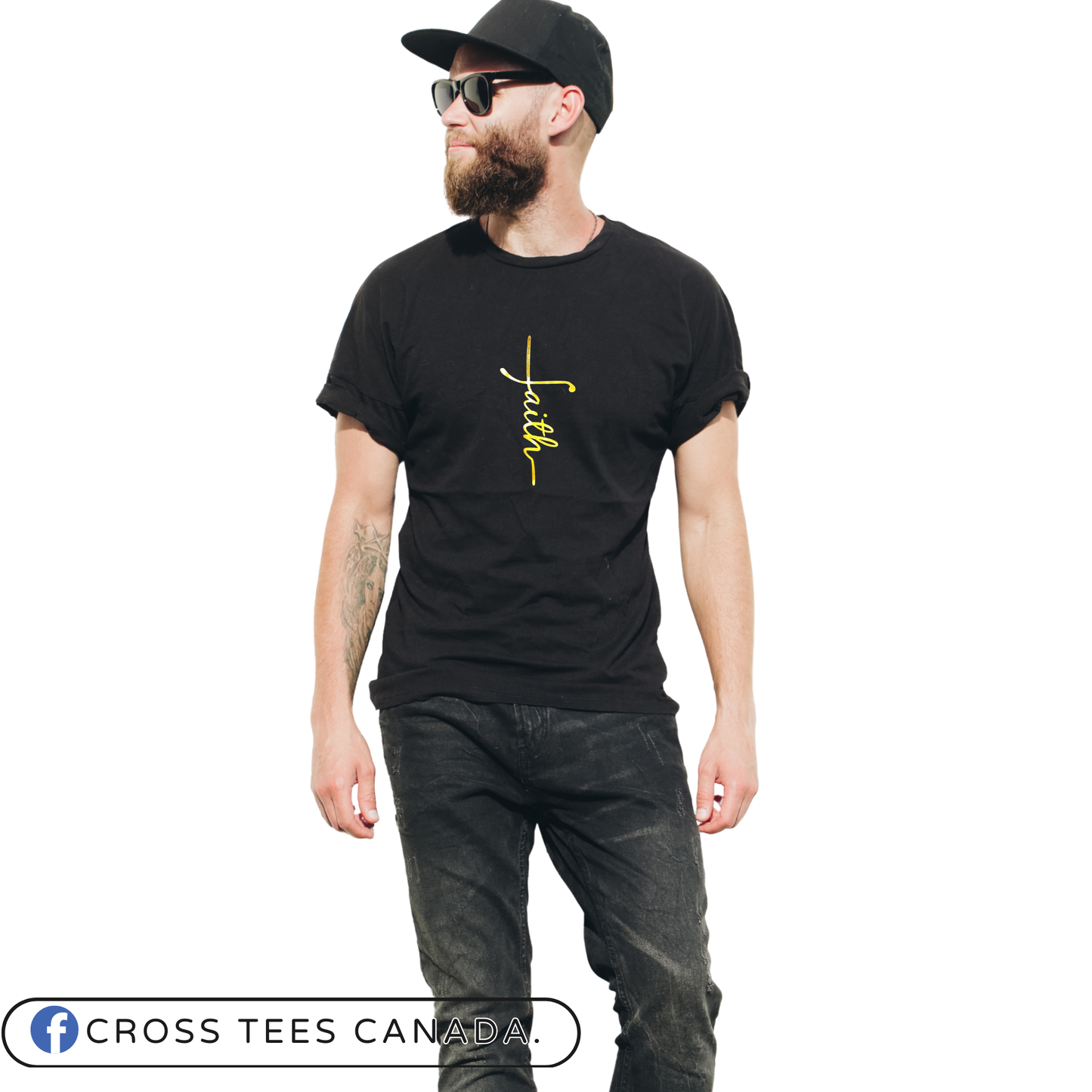 Cross Tees Signature Gold Cross