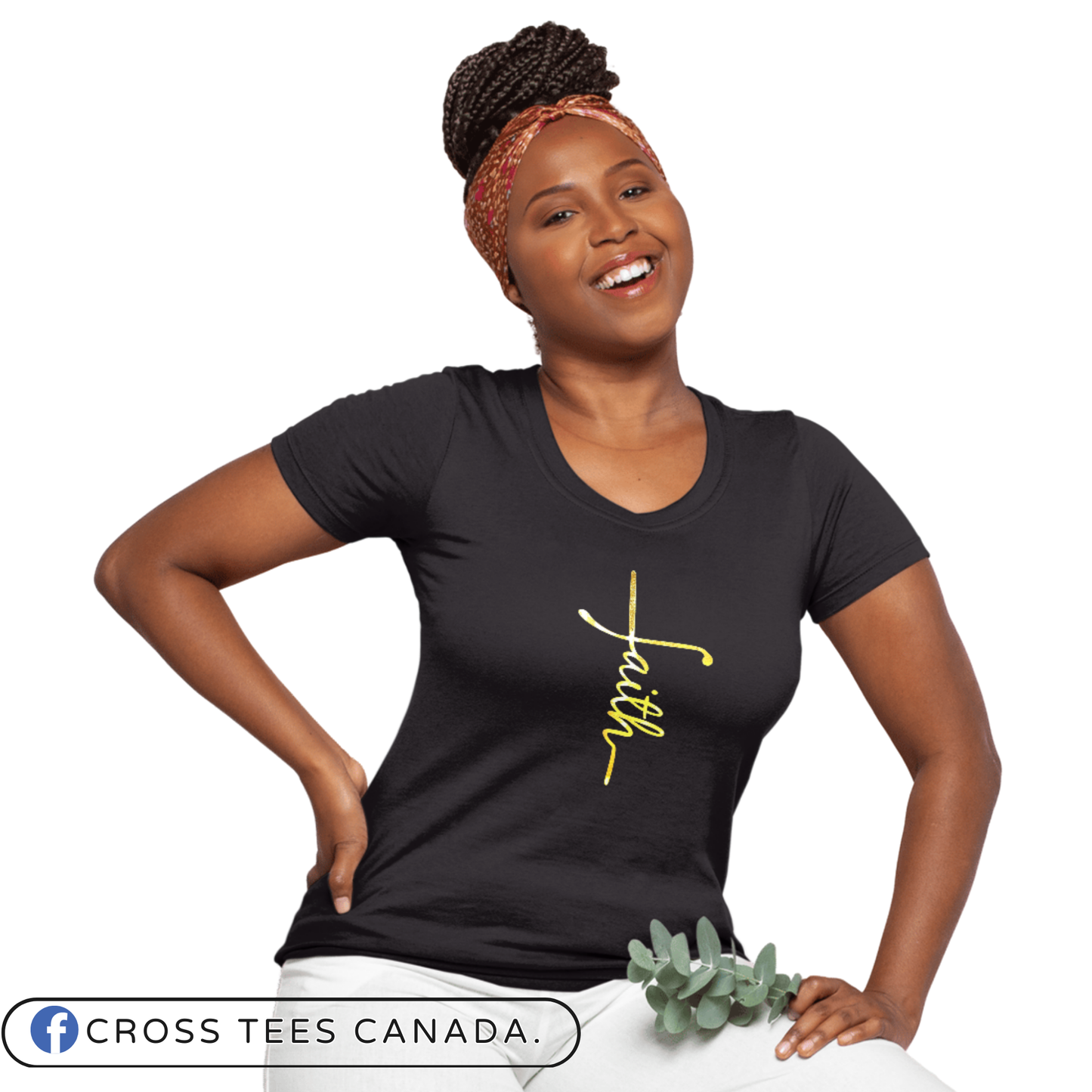 Cross Tees Signature Gold Cross