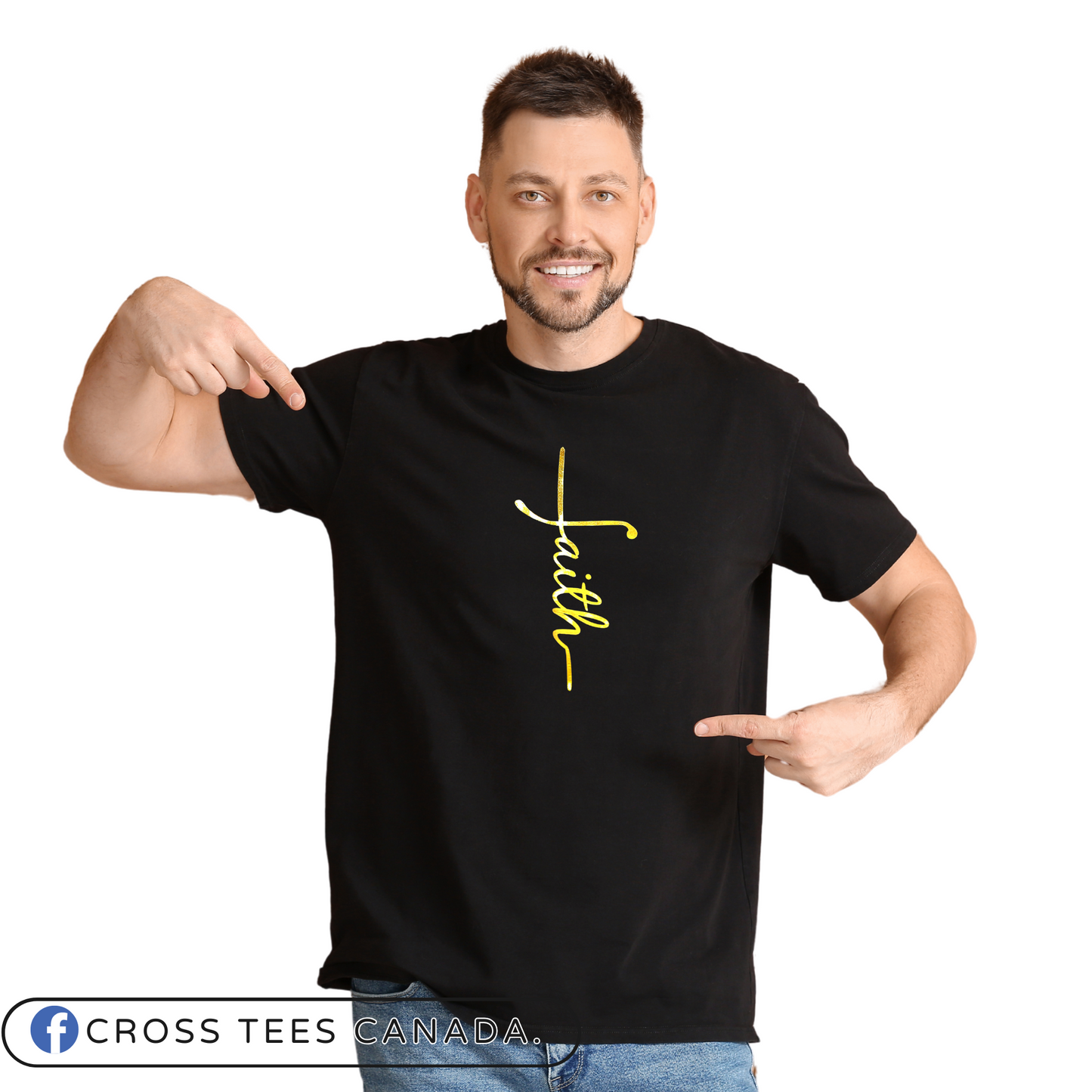 Cross Tees Signature Gold Cross