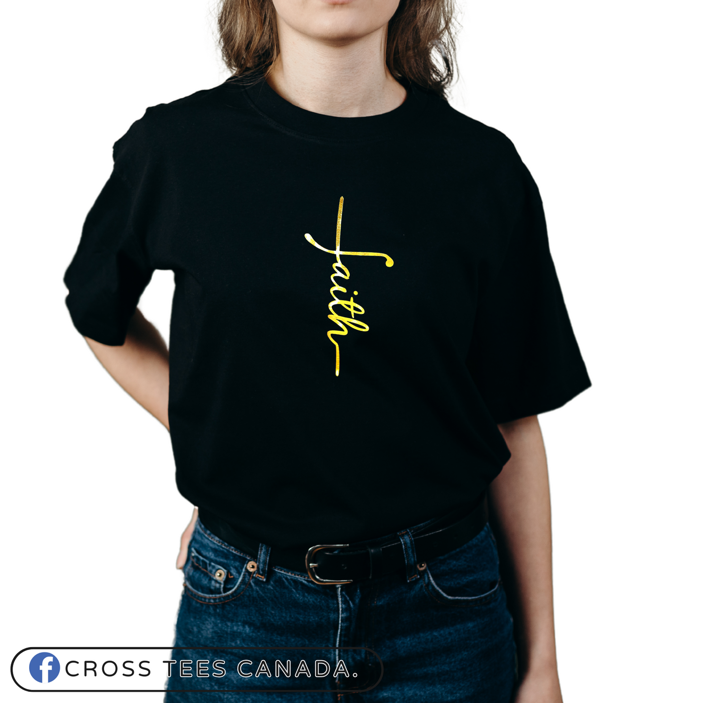 Cross Tees Signature Gold Cross
