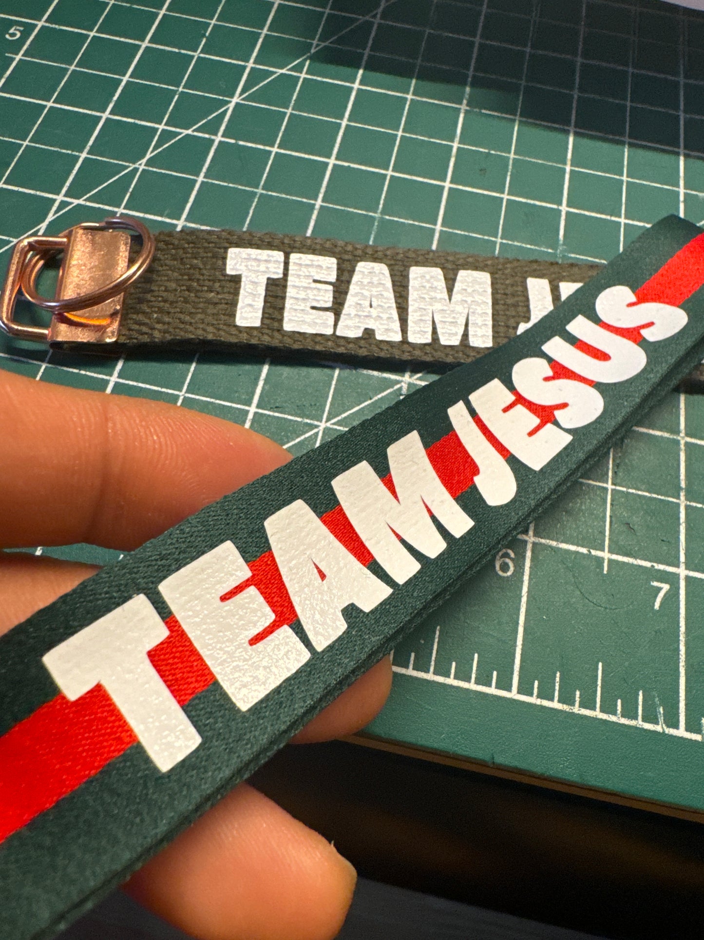 Team Jesus Key Chain